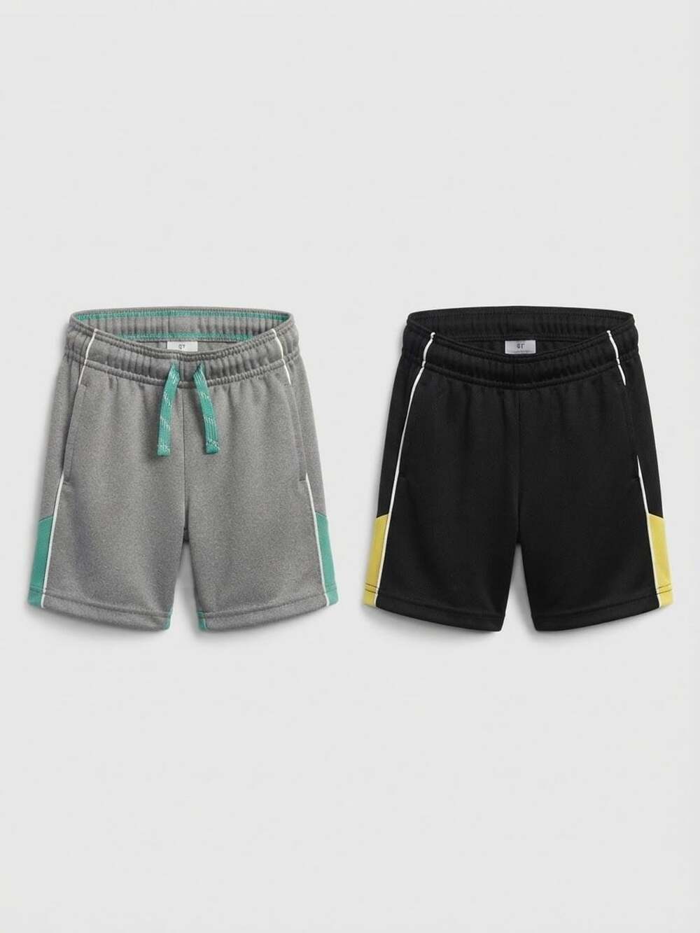 Jumping Beans Active Shorts Size 3T Grey Black Lot of 2